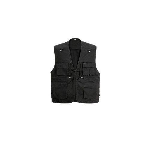 Planam 1410064 Size 3X-Large Summer-Vest - Black