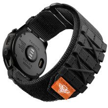 Bandletic Compatible with Garmin Fenix 8 51mm/Fenix 6X Pro/6X/7X/7X Pro/5X/5X Plus/3 HR Strap,26mm Quick Fit Tactical Rugged Nylon Sport Band for