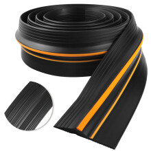 Universal Garage Door Seal Bottom Weather Stripping Door Threshold Seal Heavy Duty Garage Draught Excluder Rubber Threshold Strip