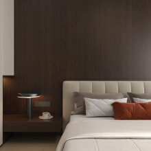 TOTIO 31.5x315inch Self-Adhesive Wallpaper with Dark Brown Walnut Grain Wood Look Matt Finish Waterproof and Bubble-Free Adhesive Vinyl Film