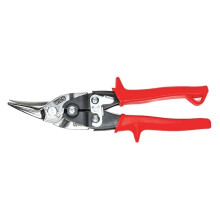 Wiss M1R 248mm/ 9-3/4-Inch MetalMaster Compound Action Aviation Snips, Cuts Straight to Left-Red