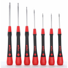 Wiha 26393 Screwdriver Set with Soft PicoFinish Handle, Hex Metric, 7 Piece