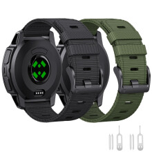 EKINGEEK for Garmin Instinct 2S Standard / 2S Solar/instinct E Rugged Nylon 40mm Watch Strap, Fits for Garmin Instinct 40mm Strap