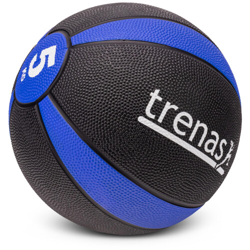 trenas Rubber Medicine Ball PRO - 5 KG