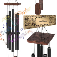 VEVOR Wind Chimes for Outside, 1220 mm, Deep Tone Wind Chimes with 5 Tubes, Unique Large Memorial for Anniversary