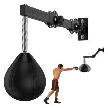 New Speed Bag Boxing, Wall Mount Height Adjustable & Fold Speed Balls, Reflex Bag, Stress Relief Boxing Equipment Gifts for Men