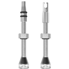 Peaty's Holeshot Fast Flow Tubeless Valves - High Airflow Anti Sealant Clog Design, Fast Tyre Setup, Fully Serviceable 7075 Aluminium