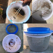 20Pcs Pool Skimmer Socks Skimmer Basket Filter Pool Filter Saver Socks, Swimming Pool Skimmer Socks for Filtering Leaves