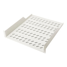 DIGITUS Shelf for fixed installation - 19-inch - 2U - Front mounting - Load capacity 25 kg - For network and server cabinets
