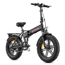 (Black) ENGWE EP-2 BOOST 250W Electric Bike 48V 13AH City E-Bike 25KM/H 120KM UK Foldable