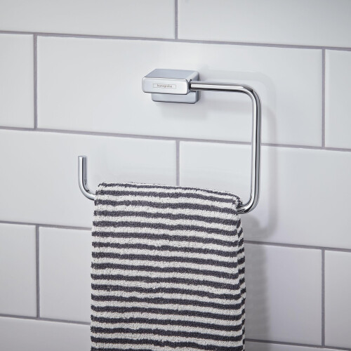 Hansgrohe hansgrohe AddStoris Towel ring, chrome, 41754000 1