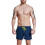 Mens Solid Color Drawstring Quick Dry Lined Beach Swim Trunks with Pockets   XL 1
