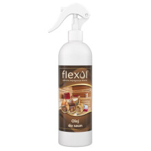 FLEXOL Saunaöl zur Pflege und Konservierung von Saunaholz, Trigger 0,5 L
