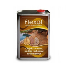 FLEXOL Öl für Terrassen, Holzböden und Holztreppen 1 L