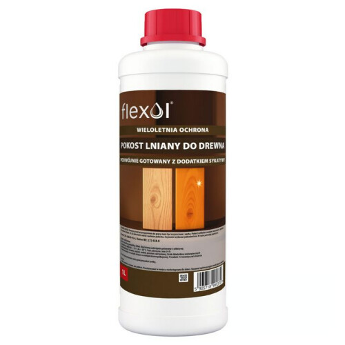 FLEXOL Leinölfirnis für Holz 1 L
