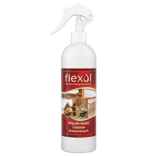 FLEXOL Öl für Möbel und Holzarbeitsplatten 0,5 L Trigger