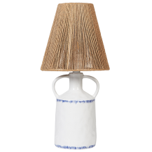 Table Lamp LARISSOS Ceramic White