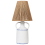 Beliani Table Lamp LARISSOS Ceramic White 1