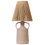 Beliani Table Lamp LARISSOS Ceramic Taupe 1