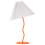 Beliani Table Lamp ALWERO Metal Orange 1
