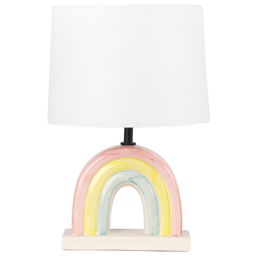 Beliani Table Lamp TITNA Ceramic Multicolour
