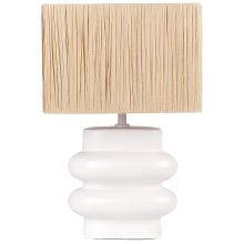 Table Lamp JUDY Ceramic White