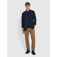 (34R, Light Sand) Farah Mens Elm Slim Chinos