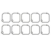 10pcs 3V1-03121-0 Oil-Resistant Carburetor Float Chamber Gasket -Replacement Part for MFS8/MFS9.8 Marine Engines