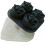 (Black rose) Maker Round Sphere Tray Mold Cube Whiskey Ball Silicone 1