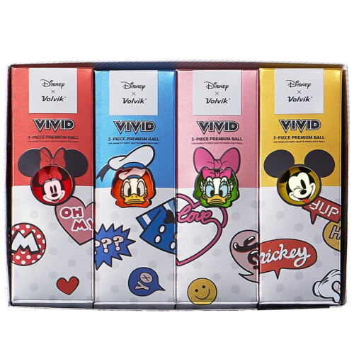Volvik Volvik Disney Dozen Pack, Yellow/Red/Orange/Green, One Size 1