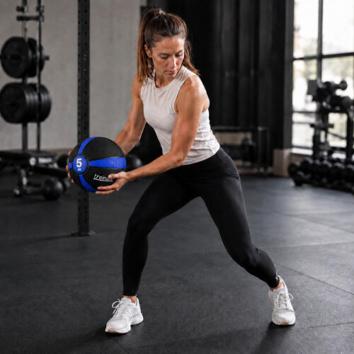 trenas Rubber Medicine Ball PRO - 5 KG 2