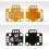 (Orange) 2PCS Analog Stick Drift Fix Mod for PS5, PS4, Xbox One & Series - Reset Board Solution 2