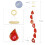 mookaitedecor Agate Slice Crystal Wind Chime for Home Window Garden Decor 4