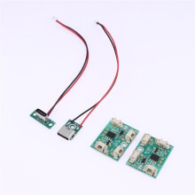 5V 2A Laagspannings Enkel/Dubbel Kleur Lichtbord Controller Oplaadbare LED Touch Module PCB DIY Accessoires B