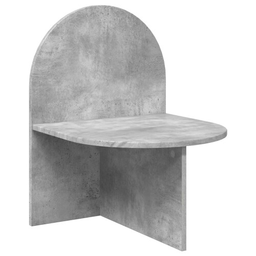 VidaXL vidaXL Bedside Table 2 pcs Concrete Grey 48 x 49 x 65 cm 2