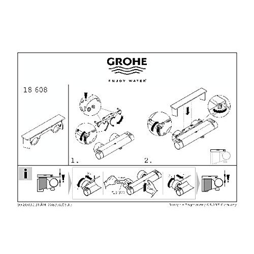 Grohe GROHE 18608001 EasyReach Shower Tray 2