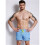 Mens Solid Color Drawstring Quick Dry Lined Beach Swim Trunks with Pockets Light  XL 3