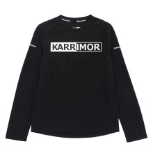 (13 Years, Black) Karrimor Boys Logo Long-Sleeved Running T-Shirt