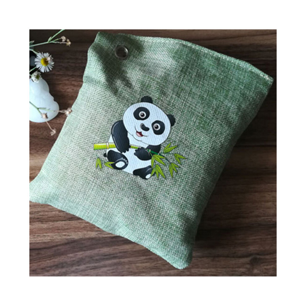 (, 200G) Bamboo Charcoal Air Purifying Bag Car Air Freshener Deodorizer Odor Eliminator Green 115295434093