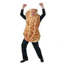 (En storlek som passar alla vuxna) Halloweenfest jordnötsdräkt