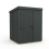 5x5 Pent Composite Shed Tanalised (Single Door, No Windows) 2