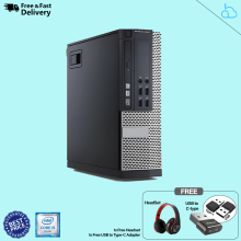 Dell Optiplex SFF Business Desktop Computer, Core i5, Up to 8 GB RAM, 500 GB HDD. - Refurbished