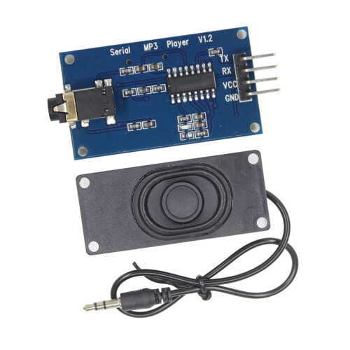 Flexible YX6300 UART Control MP3 Music Player-Module with horn