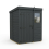 5x5 Pent Composite Shed Tanalised (Single Door, With Windows) 2
