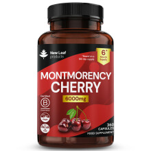 Montmorency Cherry Supplement 6000mg P/S - 360 Capsules High Strength
