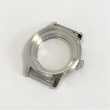 (Mineral Glass case) 40mm Water-Resistant Mineral/Sapphire Watch Case and Dial for NH35 Movement