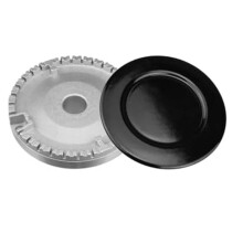 Gas Stove Replacement Parts Pot Cap 4-Piece Stove Cover Set Portable Burner Cover is Very Easy to Install