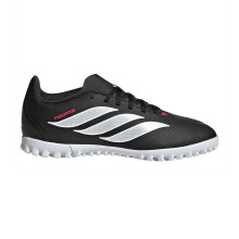 (13 UK Child, Black/Red) Adidas Childrens/Kids Predator Club Astro Artificial Ground Football Boots