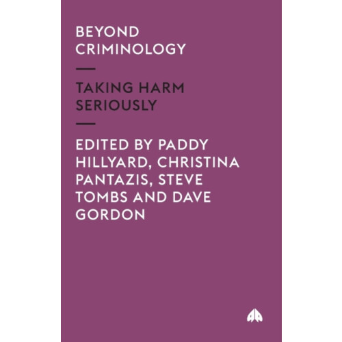 Beyond Criminology Taking Harm Seriously Paperback Book