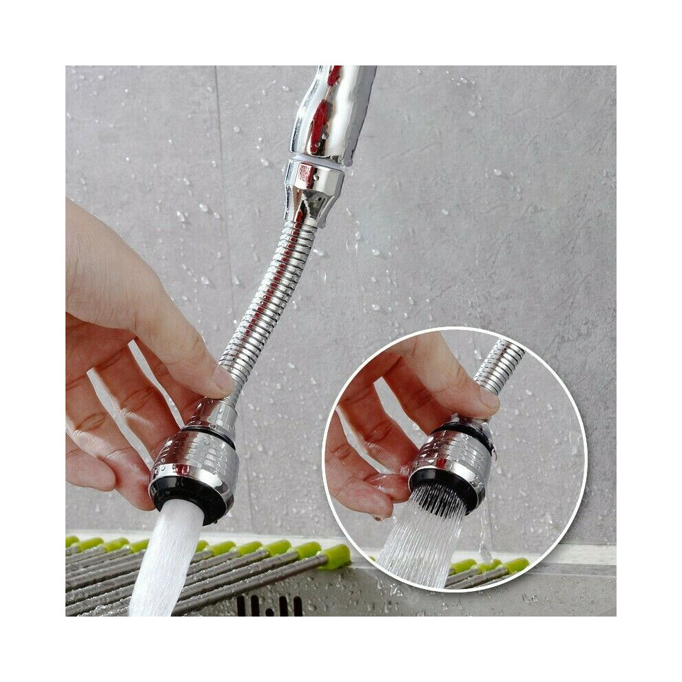(A) Kitchen 360?? Rotation Swivel Water Tap Aerator Faucet Swivel Diffuser Adapter Filter Sprinkler Spray Filter 115295324301